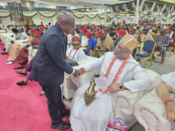 DR. AKABUIKE CELEBRATES HON. OKEY EZEOBI